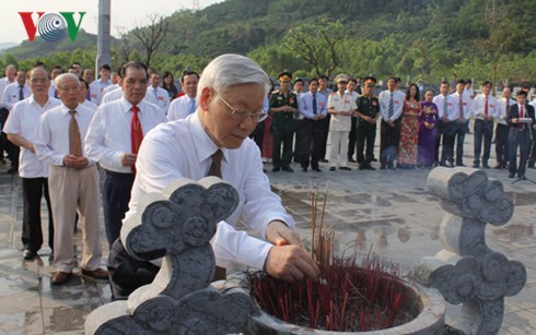 110th birth anniversary of Party General Secretary Ha Huy Tap - ảnh 1